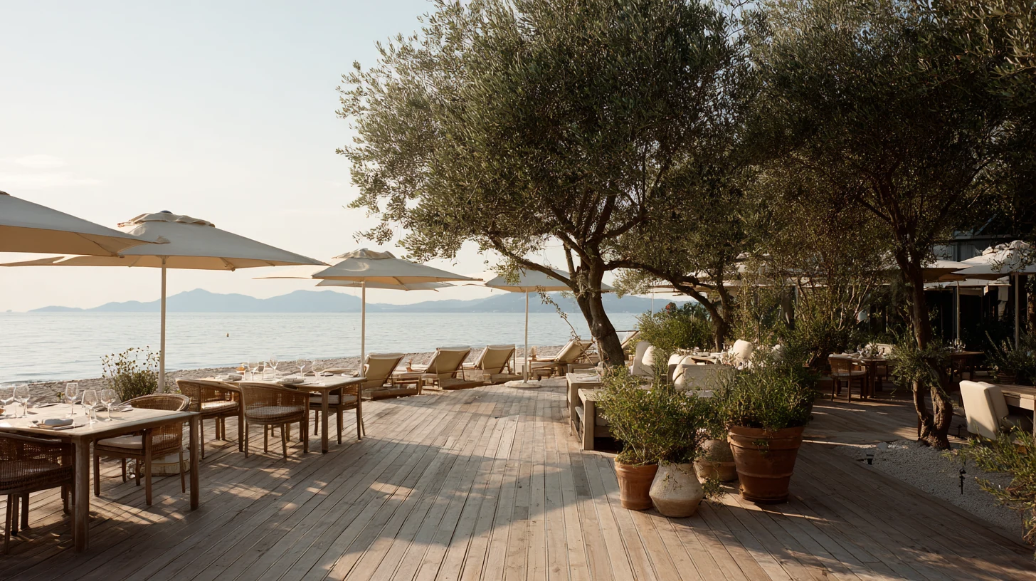 Aperçu — page d'accueil de RIVA, terrasse face mer